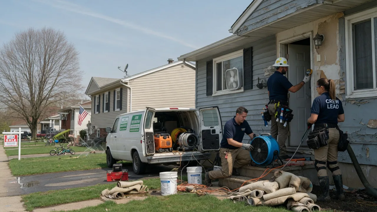 Flood Cleanup in La Mesa, CA near me